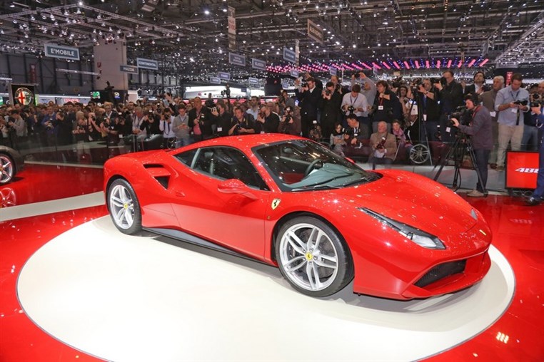 The 488 GTB – extreme power for unique driving pleasure The innovative 8-cylinder berlinetta debuts at Geneva: new design, new engine and a plethora of patented solutions